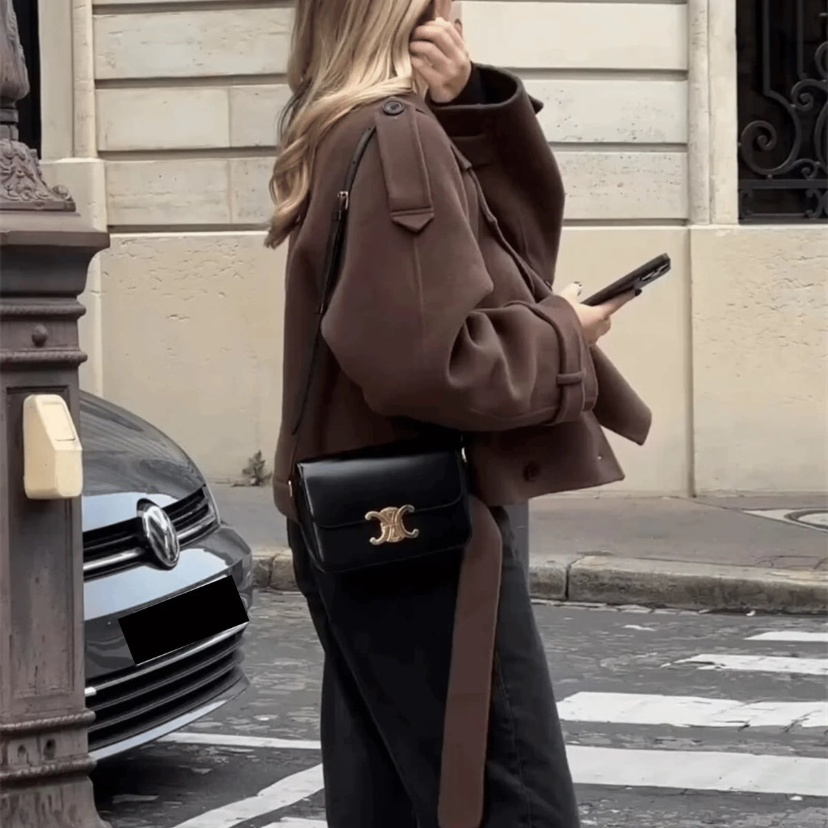 AVASÉ - Cropped Trechncoat
