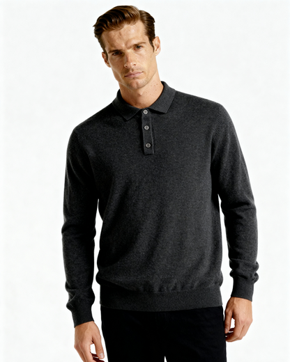 AVASÉ 100% Cashmere Polo