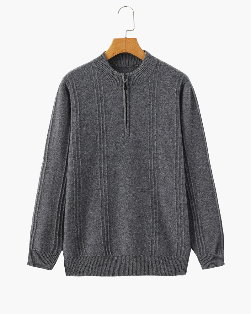 AVASÉ Cashmere Half Zip