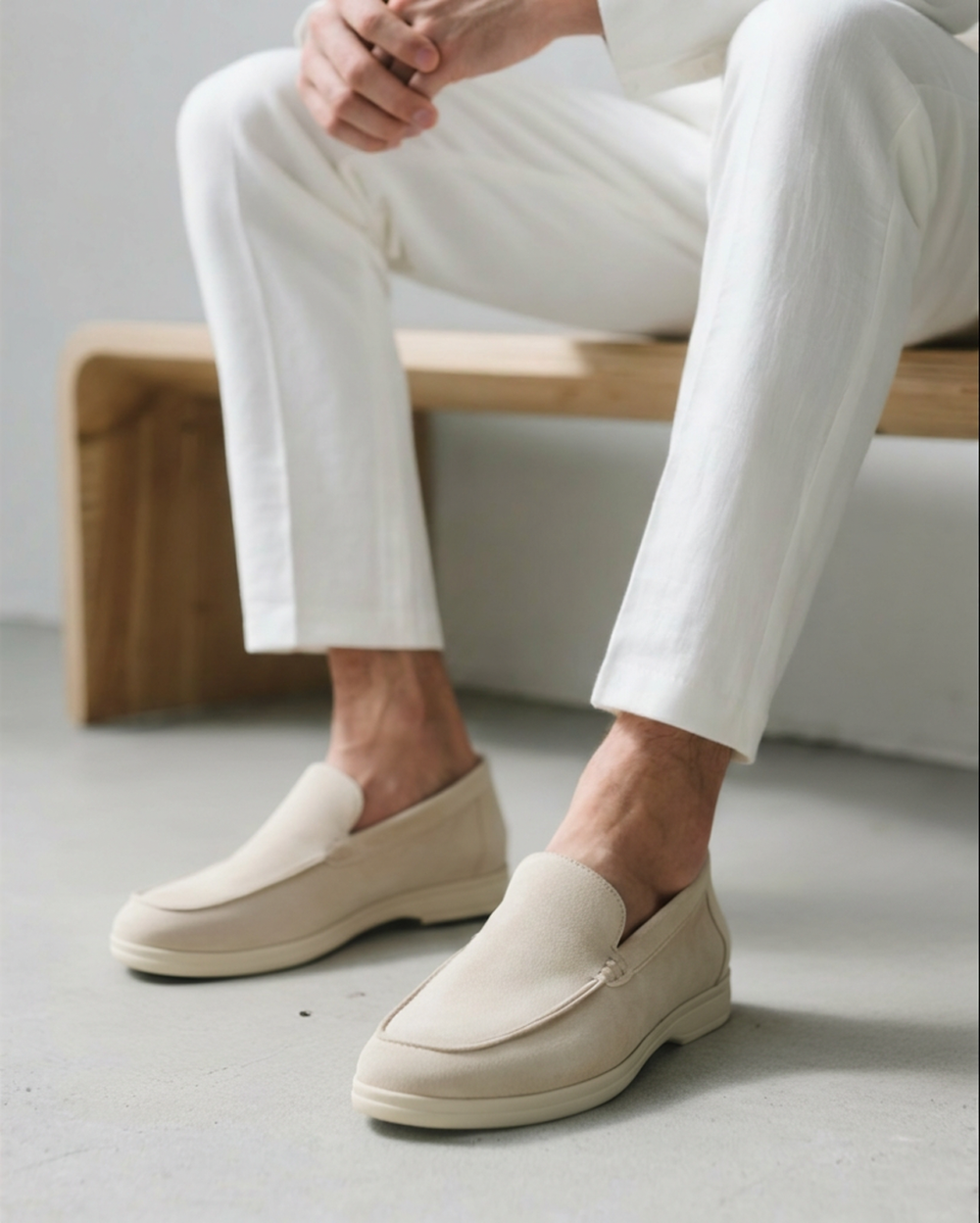 AVASÉ Suede Loafers