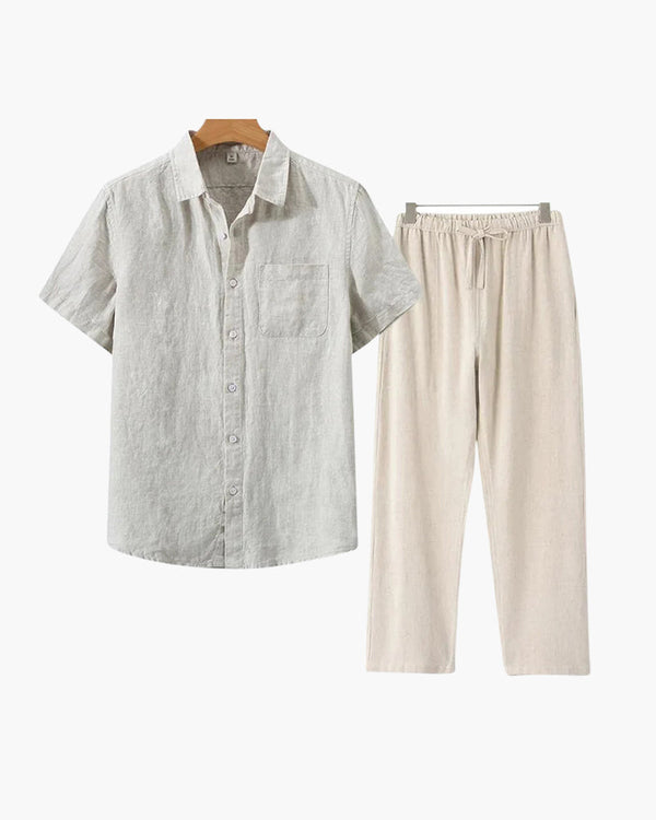 AVASÉ Linen Set (Shortsleeve)