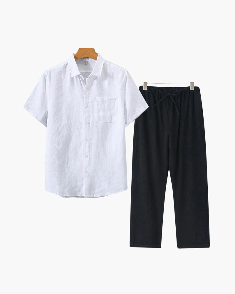AVASÉ Linen Set (Shortsleeve)