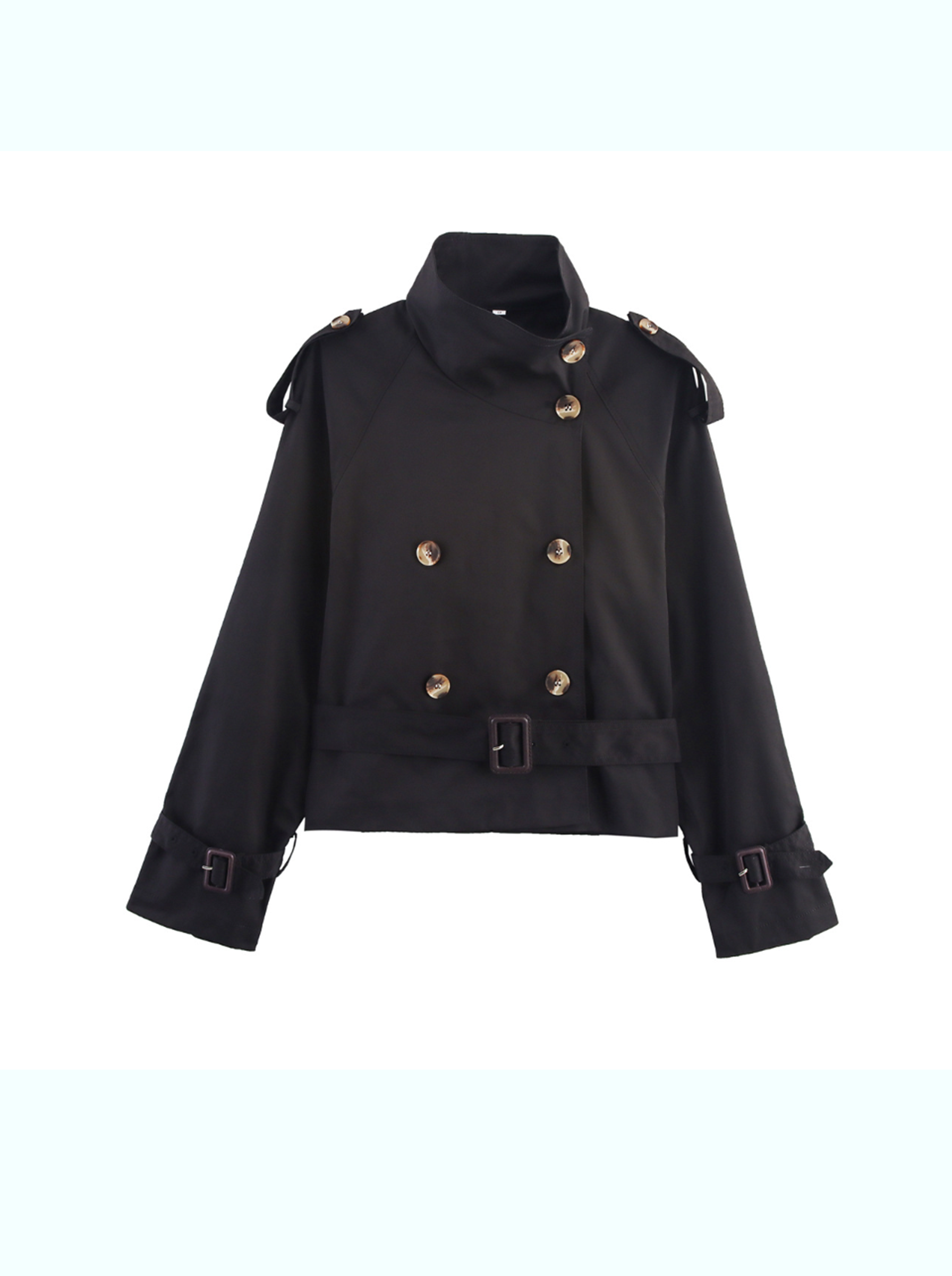 Avasé - Cropped Trench Jacket