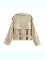 Avasé - Cropped Trench Jacket