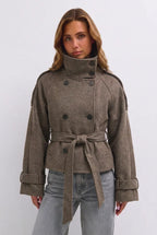 AVASÉ - Celine Belted Wool Jacket