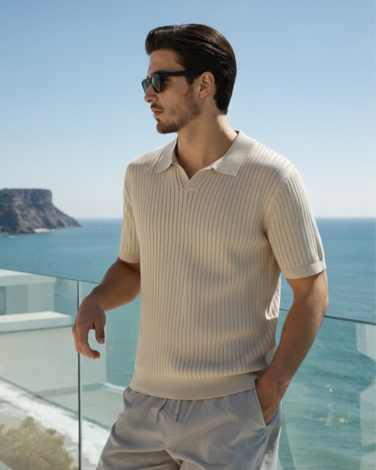 AVASÉ Premium Ribbed Polo