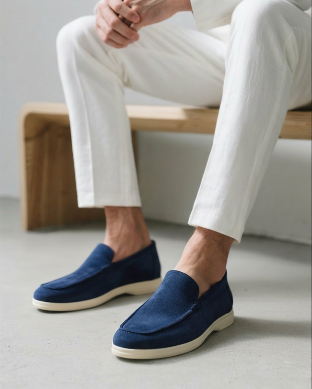 AVASÉ Suede Loafers