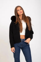 AVASÉ - FUR CARDIGAN